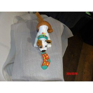 Fisher-Price 123 Crawl with Me Puppy Electronic Dog Infant Crawling Toy‎